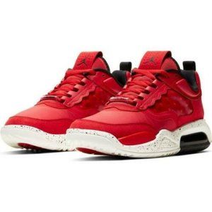 AUTHENTIC NIKE AIR JORDAN Air Max 200 White Black Fire Red